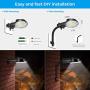 LED Barn Light 70W, Dusk to Dawn Outdoor Lighting with Photocell (700W Incandescent Equiv.), Ultra Bright Yard Light 9,900 LM 5000K Daylight IP65 Waterproof for Outdoor Security Area Light
