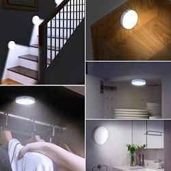 Dimmable Touch Light | WILLED Buit-in 1000mAh Large Battery Rechargeable LED Tap Lights | Magnet Stick on Closet Light | Portable LED Puck Night Lights for Cabinet, Wardrobe, Counter, Kitchen, Bedroom