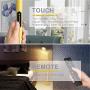 Floor Lamp, Joofo Led Floor Lamp, Remote and Touch Control, 1 Hour Timer Reading Standing Lamp, 4 Color Temperatures with Stepless Dimmer Floor Lamp for Living Room Bedroom Office, Yellow