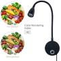 Bedside Reading Lights, Head Adjustable Minimalist LED Bed Reading Lamp, Dimmable Touch Switch Bedside Lamp for Bedroom Living Room Office, Reading Lights for Bed headboard