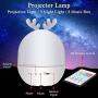 Star Projector, Night Light Projector with 8 Kinds of Music & Remote Control, Star for Ceiling Projector for Kids Bedroom, with 6 Sets of Film, 360 Degree Rotation