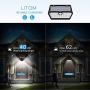 LITOM Solar Lights Outdoor, 40 LED Wireless Wide Angle Motion Sensor Light, IP65 Waterproof Security Solar Light, Three Working Modes for Front Door-2 Pack LITOM Solar Lights Outdoor, 40 LED Wireless Wide Angle Motion Sensor Light, IP65 Waterproof Security Solar Light, Three Working Modes for Front Door-2 Pack