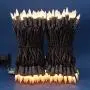 Frosted White Incandescent Christmas Lights, 66 Ft Brown Wire 200 Mini Lights, UL Certified Holiday String Light, End to End Connectable Indoor & Outdoor Commercial Grade Lights Set (Frosted White) Frosted White Incandescent Christmas Lights, 66 Ft Brown Wire 200 Mini Lights, UL Certified Holiday String Light, End to End Connectable Indoor & Outdoor Commercial Grade Lights Set (Frosted White)