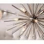 Janae Polished Nickel Sputnik Pendant Chandelier 29 1/2'' Wide Modern 12-Light Fixture for Dining Room House Foyer Kitchen Island Entryway Bedroom Living Room - Possini Euro Design