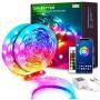 50ft Daybetter Smart Bluetooth Led Lights,2 Rolls of 25ft Led Strip Lights Kits with Remote, App Control Timer Schedule Led Music Strip Lights,Color Changing Sync Led Lights for Bedroom