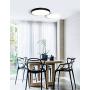 LED Flush Mount Ceiling Light 9inch,12W (100W Equivalent),6000-6500K (Bright White)，AC110-265V,ETL List,Ceiling Light Fixture，Panel Lamp Mount Surface, Round(9Inch-6500K)