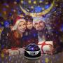Star Projector Night Light for Kids,Baby Night Light Projector for Bedroom - with Moon Timer Remote and Music Speaker - Best Gift for Kids - Black