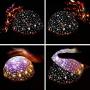 Star Night Light Projector, Colourful Night Lamp for Kids Children Rotating 3 Modes Romantic Magical Gift Present Toys Sleeping Aid(White)