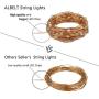 Albelt 2-Pack Each 72ft 200 LED Solar Lights Outdoor String (Ultra-Bright & Extra-Long), Upgraded Solar Christmas Lights, IP65 Waterproof Copper Wire 8 Modes Solar Powered Fairy Lights (Warm White)