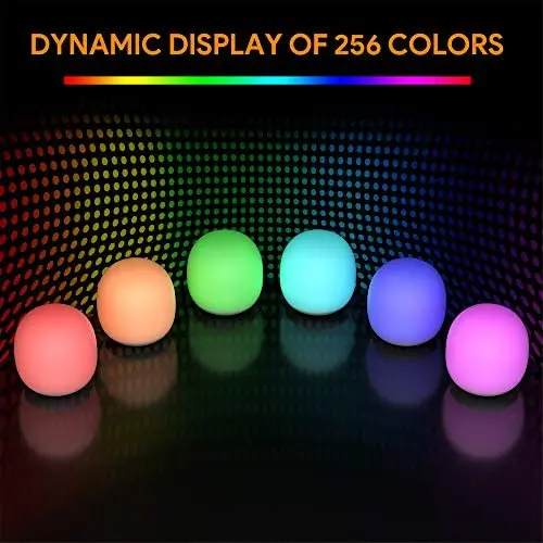 Night Light for Kids, Gladle Bedside Lamp Touch Control