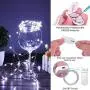 Koxly Fairy String Lights , 12 Pack 7ft 20 20 LED Starry Light CR2032 Battery Included Operated Decorative Twinkle Strings for Indoor Bedroom Outdoor Wedding Party Christmas Festival Decorations