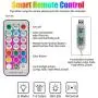 Curtain Lights Fairy String Lights, 9.8 Feet 300 Led 8 Color Changing with Remote 11 Mode Waterproof Backdrop Wall Hanging Dripping Twinkle Lights for Bedroom Decor Dorm Indoor Outdoor Christmas Party