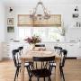 OSAIRUOS Wagon Wheel Vintage 6 Lights Nickel Kitchen Island Rustic Pendant Chandelier Farmhouse Rod Iron Chandeliers Ceiling Light Fixture for Dining Living Room Cafe Hallways W22 (Bulbs Included)