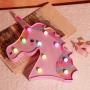 Unicorn Gifts Party Supplies Lamp Battery Operated Unicorn Night Lights as Kids Gift for Christmas, Wall, Living Room,Bedroom,Home,Party Decor