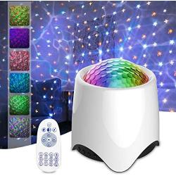 Nitasa Star Projector for Bedroom,Night Light Projector for Kids,Galaxy Projector with White Noise Function,Bluetooth Music Speaker/IR Remote,Bedroom/Ceiling Decor,Yoga,Meditation,Party