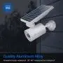 Solar Lights Outdoor Motion Sensor of 2, 9-Watt(130W Equ.) 1400-Lumen LED Spotlights , Solar Flood Security Lights for Garden Driveway Patio Yard Path Porch Deck, 100-Week 100% Free Replacement
