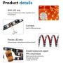 ALITOVE Orange LED Strip Lights 16.4ft 5050 SMD Black PCB 5M 300 LEDs Waterproof IP65 12V DC for Home Hotels Clubs Shopping malls Cars Lighting ALITOVE Orange LED Strip Lights 16.4ft 5050 SMD Black PCB 5M 300 LEDs Waterproof IP65 12V DC for Home Hotels Clubs Shopping malls Cars Lighting