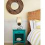 Bedroom Reading Plug-in Wall Lamp Fabric Shade Wall Sconces Light Set of 2