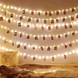 BHCLIGHT 66Ft 200 LED Fairy Lights Plug in, Waterproof String Lights Outdoor 8 Modes Copper Wire Lights Bedroom Decor, Twinkle Lights for Girls Room Garden Christmas Party Wedding (Warm White)