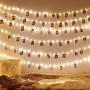BHCLIGHT 66Ft 200 LED Fairy Lights Plug in, Waterproof String Lights Outdoor 8 Modes Copper Wire Lights Bedroom Decor, Twinkle Lights for Girls Room Garden Christmas Party Wedding (Warm White)