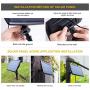 Beilf Large Capacity Ultra Bright 48ft Outdoor Solar String Lights, Waterproof, USB Charge,Heavy Duty Cable,17 Pcs Shatterproof LED Bulbs, 4 Modes,Solar Backyard Patio Lights for Patio,Garden,Porch