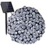 DooVee Solar String Lights, 72ft 200 LED Solar Fairy Lights with 8 Modes, Waterproof Outdoor String Lights for Patio, Garden, Party, Christmas, Holiday Decorations (White)