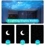 Star Projector, GRDE Night Light Projector 4 in 1 Galaxy Projector Ocean Wave Projector with Bluetooth Music Speaker for Baby Kids Bedroom/Party Decoration/Home Theatre/Night Light Ambiance