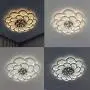 LAKIQ Modern LED Ceiling Light Flush Mount Chandelier Light Fixture Acrylic Crystal Flower Shape Close to Ceiling Lamp for Living Room Bedroom Dining Room(17.7’’, White Light) LAKIQ Modern LED Ceiling Light Flush Mount Chandelier Light Fixture Acrylic Crystal Flower Shape Close to Ceiling Lamp for Living Room Bedroom Dining Room(17.7’’, White Light)