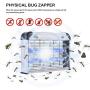 SPICA Electric Bug Zapper Insect Mosquito Pest Killer Fly Trap 20W Electronic Indoor Use 2 Replacement UVA Light Bulbs Included