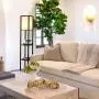 Brightech Maxwell Shelf Floor Lamp w. Wireless Charging Station, USB Port & Outlet - Column Lighting for Bedrooms, Offices & Living Rooms - Contemporary Skinny Nightstand & Tower Light - Brown Brightech Maxwell Shelf Floor Lamp w. Wireless Charging Station, USB Port & Outlet - Column Lighting for Bedrooms, Offices & Living Rooms - Contemporary Skinny Nightstand & Tower Light - Brown