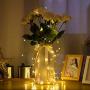Fairy String Lights 33ft with 100 LEDs,Ittiot Christmas Lights Waterproof Outdoor & Indoor Decorative Lights for Bedroom, Garden, Patio, Parties, UL Power Supply Copper Wire Lights