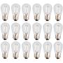 Newhouse Lighting S14LED18 Outdoor Weatherproof Shatterproof S14 String Light Bulbs, 18-Pack, Glass, 18 Count
