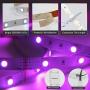 Deerdance Smart LED Strip Lights, 32.8feet Works with Alexa Google Assistant APP Control Music Sync 16 Million Colors 5050 RGB WiFi Light Strip for Bedroom TV Ceiling Kitchen Cabinet Party