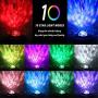 Starry Night Light Projector for Bedroom，Sky Galaxy Projector Ocean Wave Projector Light with Remote Control & Bluetooth Music Speaker, As Gifts for Birthday Party Bedroom……