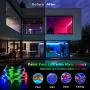 LED Strip Lights, BEACON Color Changing Rope Lights 16.4ft SMD 5050 RGB 300LEDs Light Strips with Flexible Strip Light, IP65, IR Remote Controller and 12V Power Supply for Bedroom, Decoration