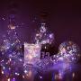 Rainbow Curtain Lights, 9.8ftx9.2ft 280 LED Curtain Lights, Curtain String Lights with USB Remote Control 8 Modes for Girls Room Decor, Kids Room, Bedroom,Unicorn Room Decor,Christmas,Party,Birthday