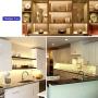 JUNWEN Flexible LED Strip Lights, Warm White,16.4ft 300LEDS 2835 LED Ribbon, String Light, 12V Tape Lights, Non Waterproof, Under Cabinet Childrens Rooms Hallway Staircase Corridor Collectable