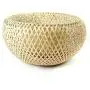 TFCFL Rattan Ceiling Wicker Shade Bar Pendant Light Fixtures Hollow Retro Bamboo Chandelier E27 Farmhouse Hanging Ceiling Lamp for Dinging Room Living Room, Bedroom, Leisure Venue