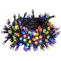 PABIPABI Christmas Outdoor String Lights 82ft 200 LED 9 Modes UL Safe Certified Weatherproof for Christmas Trees, Halloween, Garden, Patio, Wedding, Parties Decor(Multicolor)