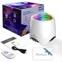 Starry Night Light Projector, E-POWIND Night Light for Kids, Star Light Projector for Bedroom with Remote, 8 Modes Star Projector for Ceiling for Adults, Bluetooth Speaker with Voice Control, Gift