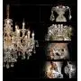 Generic Island Lights Crystals Chandelier 15 Lights Ceiling Fixtures Color Cognac ¡­