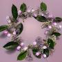 TAMOYO Amethyst String Lights, Natural Crystal LED String Lights 10FT 30LEDs for Christmas Decoration, Valentines Day, Wedding, Birthday Party, Bedroom Decoration