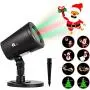 1byone Christmas Lights Projector Decorations Auto-Shifting Images & Switchable Pattern Outdoor/Indoor Use, Ip65 Water-Resistant