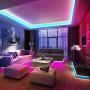 Ksipze Led Strip Lights 16ft RGB Color Changing with 44 Keys Remote for Home Bedroom Kitchen