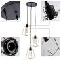 Metal Ring Shade Mini Pendant Light Contemporary, Modern Drop Hanging Light for Kitchen Island, Dining Room (NO Bulb)(3-Light) Metal Ring Shade Mini Pendant Light Contemporary, Modern Drop Hanging Light for Kitchen Island, Dining Room (NO Bulb)(3-Light)