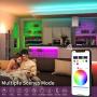 Smart LED Strip Lights, Govee RGBWW WiFi Light Strip Works with Alexa Google Home, 16 Million Colors, Warm White and Cool White, Wake-Up Lighting App Control for Bedroom, Living Room, Kitchen, 6.56FT