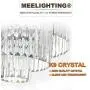 Meelighting 24 Lights Empress Crystal Chandelier Lighting Modern Contemporary Chandeliers Pendant Ceiling Lamp Lights Fixture 7-Tier for Dining Room Living Room Hotel Showroom W39.4'' Meelighting 24 Lights Empress Crystal Chandelier Lighting Modern Contemporary Chandeliers Pendant Ceiling Lamp Lights Fixture 7-Tier for Dining Room Living Room Hotel Showroom W39.4''