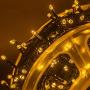 FUNPENY 164FT 500 LED Christmas Indoor Outdoor Decorative String Lights, 8 Modes Waterproof Green Wire LED Fairy Light for Christmas Party Wedding Garden Home Decoration (Warm White)