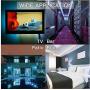 LED Strip Lights Work with Alexa, WiFi LED Light Strip 32.8ft RGB LED Light Strips SMD5050 App Control LED Lights Strip Music LED Lights for Bedroom Party-No Remote