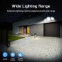 MEIKEE Solar Lights Outdoor, Dusk to Dawn LED Security Lights, 3 Adjustable Heads, Wide Angle Illumination, IP66 Waterproof Solar Powered Exterior Spotlights for Garage Patio Yard(NO Motion Sensor)